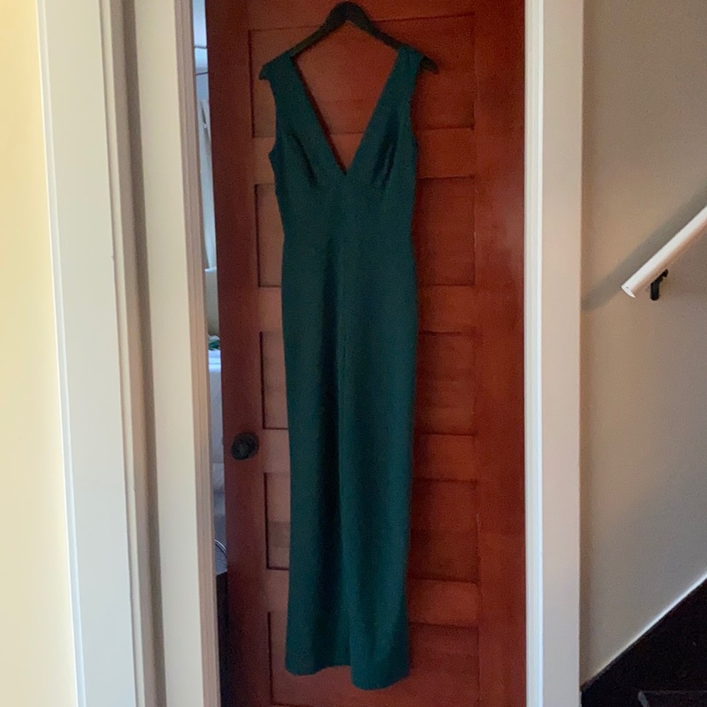 Emerald green jumpsuit